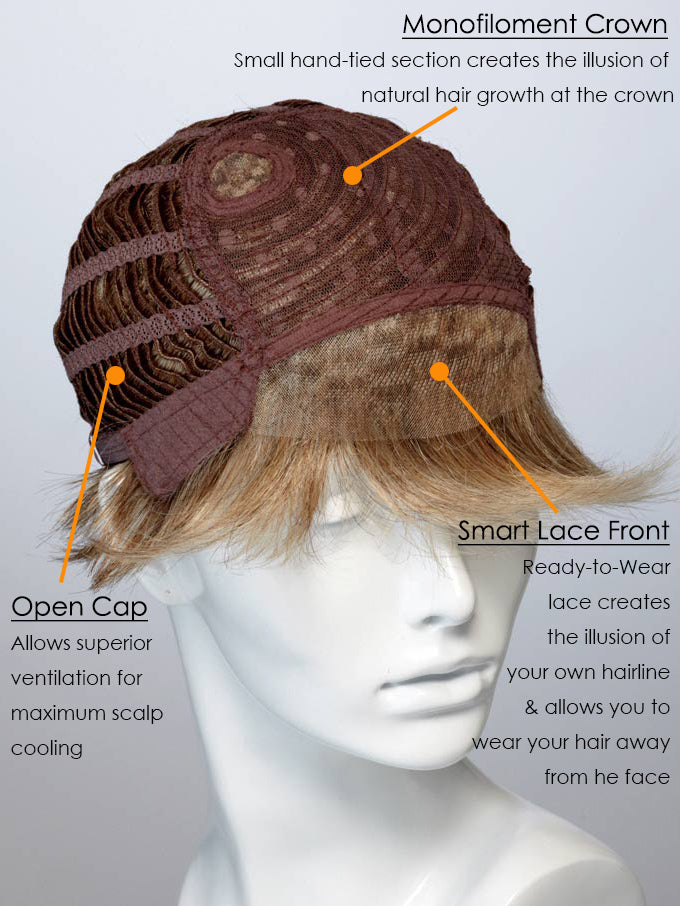 Lange Glatte Blonde Remy Echthaar Perücke