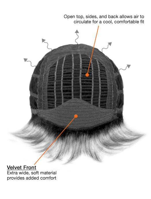 Echthaar Bob Perücke Natürlicher Look für Damen