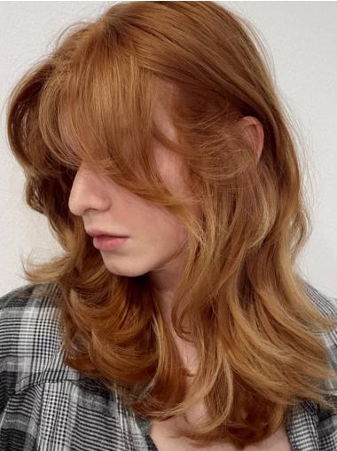 Lange Blonde Synthetisch Perücke Lace Für Mühelosen Stil