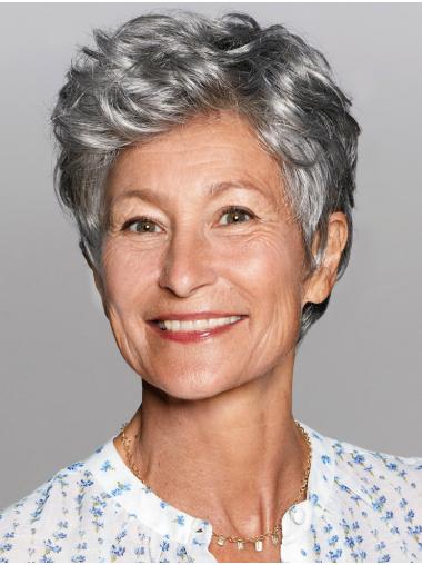 Graue Synthetisch Handgeknüpft für Partyanlässe