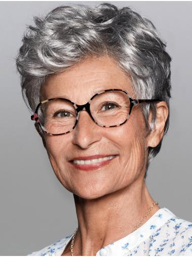 Graue Synthetisch Handgeknüpft für Partyanlässe