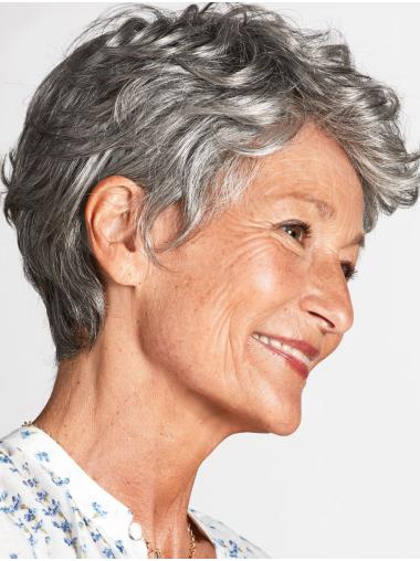 Graue Synthetisch Handgeknüpft für Partyanlässe