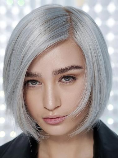 Damenperücke 12 Zoll Synthetikhaar Schulterlang