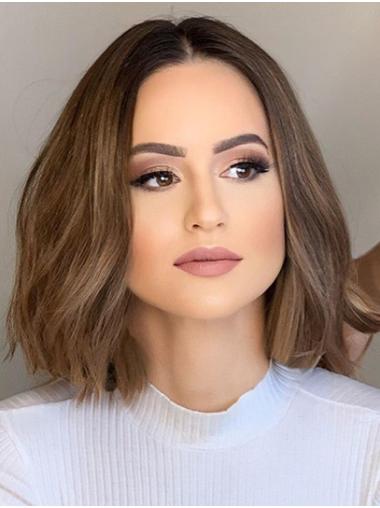 Gewellte Perücken Synthetikhaar für einen Natürlichen Look