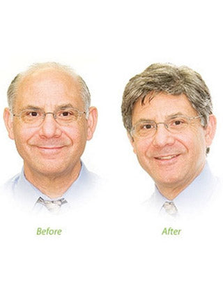 Herren Capless Synthetikperücke Kurz Glatt Natürlicher