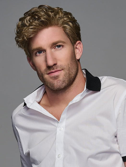 Synthetische Herrenperücke Kurz Lace Front Stil