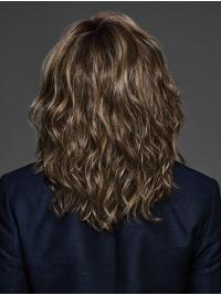 Herren Mono Perücke Lange Blond Synthetikfaser