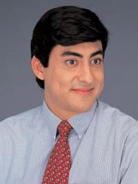 Schwarze Kurzhaarperücke für Männer Glatt Synthetisch