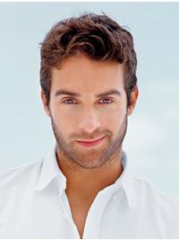 Kurze Glatte Synthetische Auburn Perücke