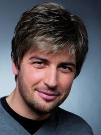 Glatte Herrenperücke Remy Echthaar Monofilament Stil