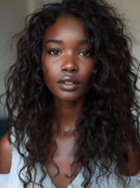 Lace Front Synthetikperücke für Frauen Natürlicher Look