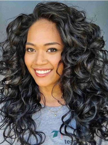 18 Zoll Lange Layered Synthetik Perücke für Frauen