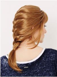 Echthaar Perücke 14" Moderner Look Natürliche