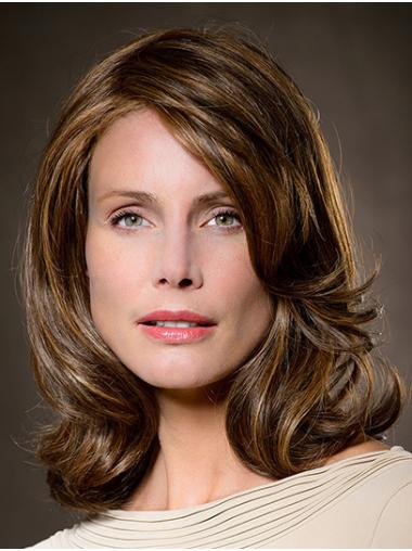 Beste Ombre/Zweifarbige Echthaar Perücke