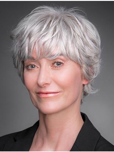 Echthaar Gestuft Komfortabel & Elegant für Damen