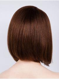 Echthaar Bob Perücke Natürlicher Look für Damen