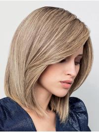 Echthaarperücke aus Remy Haar mit Highlights