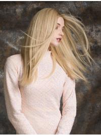 Natürliche Lange Glatte Perücke aus Echthaar De