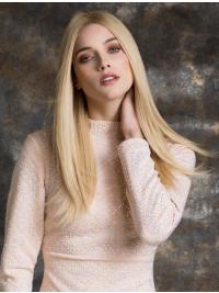 Natürliche Lange Glatte Perücke aus Echthaar De