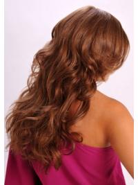 Echthaarperücke Lang Gestuft Lace Natürlich