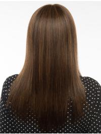 Braune Damen Echthaar 100% handgeknüpft