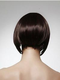 Echthaar Bob Perücke für Damen ohne Kappe