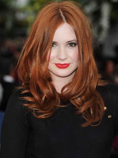 Remy Echthaarperücke Promi Look mit natürlichem Fall