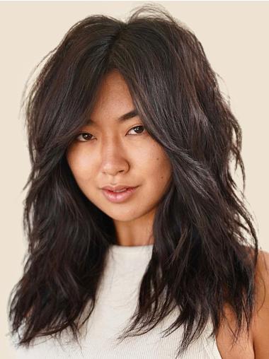 Synthetisch Perücken Glatte Blonde Lace Front De