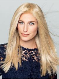 Lange Echthaarperücke 16 Zoll für Damen Premium