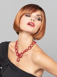 Perücke Kurz hochwertige Premium Echthaarperücke